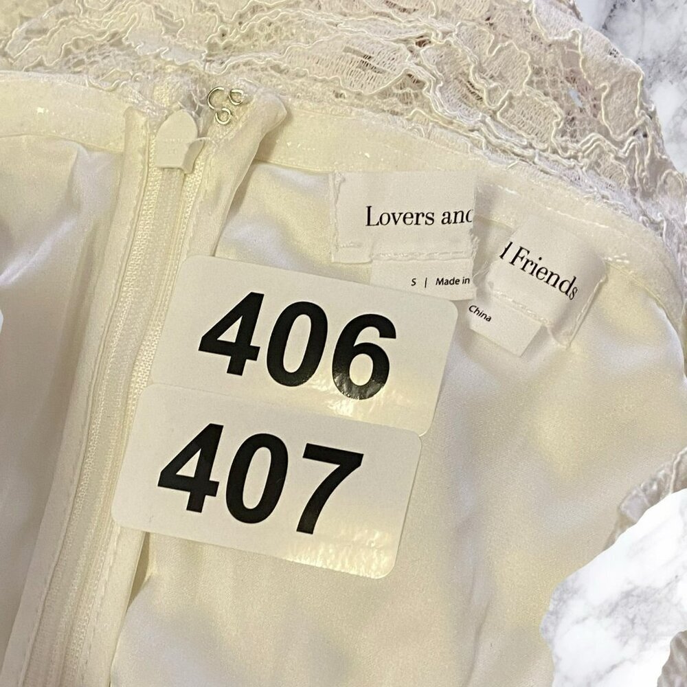 Lovers and Friends Daniela Gown - White - Picture 5 of 12